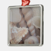 Sunny Summer Seashells, Zee Shell Beach Love Metalen Ornament (Links)
