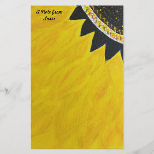 Sunny Sunflower Briefpapier