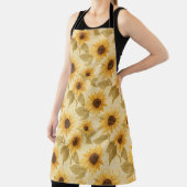 Sunny Sunflower Garden Schort (Insitu)