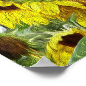 Sunny Sunflower Morn Poster (Hoek)