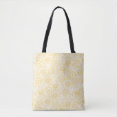 Sunny Sunflower Pattern Tote Bag (Voorkant)