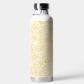 Sunny Sunflower Pattern Waterfles (Rechts)
