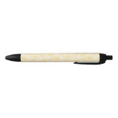 Sunny Sunflower Pattern Zwarte Inkt Pen (Bodem)