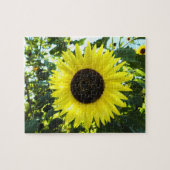 Sunny Sunflower Puzzle Legpuzzel (Horizontaal)
