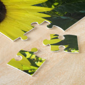 Sunny Sunflower Puzzle Legpuzzel (Zijkant)