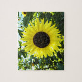 Sunny Sunflower Puzzle Legpuzzel (Verticaal)