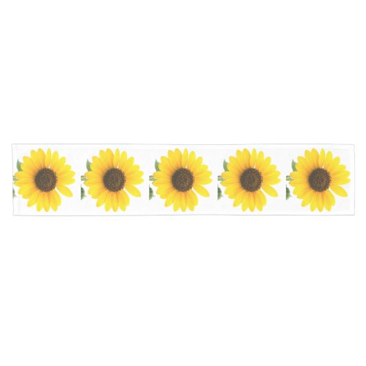 Sunny Sunflower Tafelloper (Horizontaal)