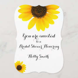 Sunny Sunflower Uitnodiging