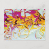 Sunny Swirls Briefkaart (Voorkant)