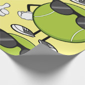 Sunny Tennis Ball Cadeaupapier