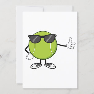 Sunny Tennis Ball Kaart