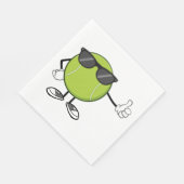 Sunny Tennis Ball Servet (Hoek)