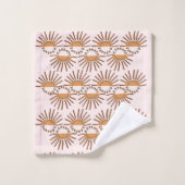 SUNNY TERRACOTTA TOWEL SET BAD HANDDOEK (Wasdoekje)