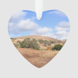 Sunny Texas Enchanted Rock State Natural Area Ornament