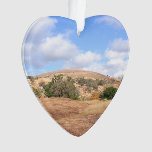 Sunny Texas Enchanted Rock State Natural Area Ornament (voorkant)