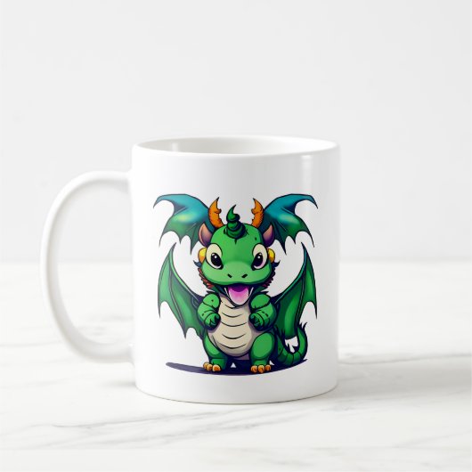 Sunny The Friendly Dragon Koffiemok (Links)