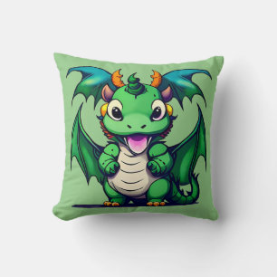 Sunny The Friendly Dragon Kussen