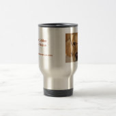 Sunny Travel Mug - Sunshine Golden Retriever Res Reisbeker (Center)