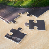 Sunny Trees Road puzzel Legpuzzel (Zijkant)