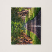 Sunny Trees Road puzzel Legpuzzel (Verticaal)