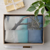 Sunny Tropical Beach Ocean Paradise Tissuepapier (Geschenk)