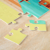 Sunny Tropical Seacoast Legpuzzel (Zijkant)