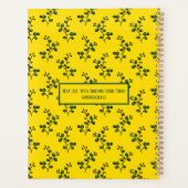 Sunny Twigs Pattern Planner (Achterkant)