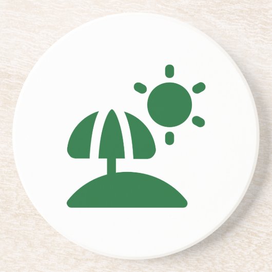 Sunny Vacation Onderzetter (Voorkant)