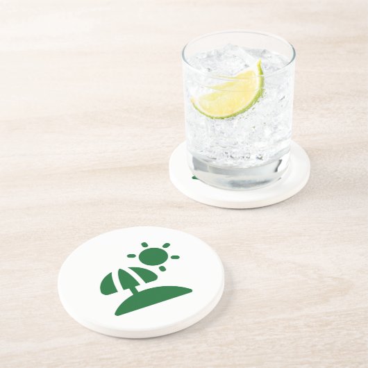 Sunny Vacation Onderzetter (Zijkant)