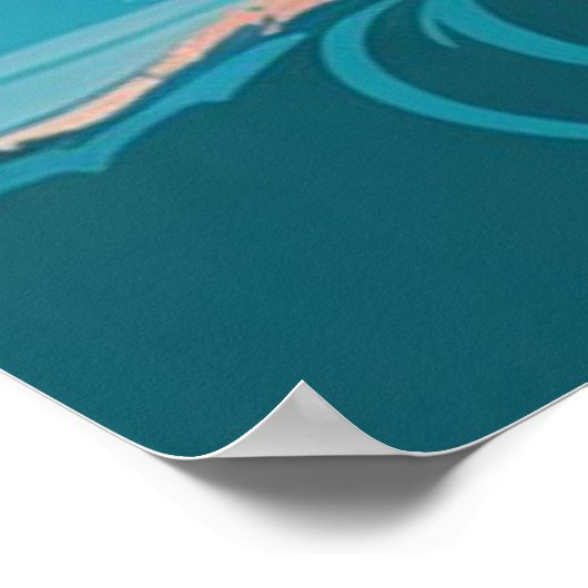 Sunny Vibes Poster (Hoek)