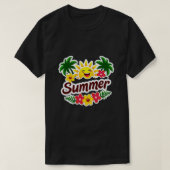 Sunny Vibes Summer T-Shirt (Design voorkant)