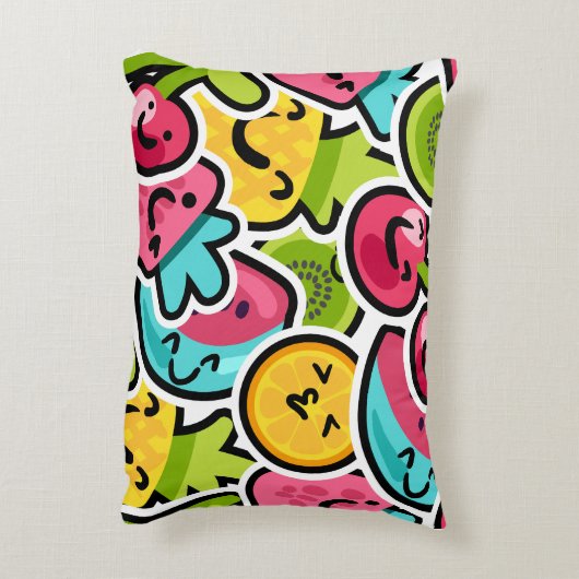 Sunny Vibes – Your Summer Store ☀️🏖️ Accent Kussen (Achterkant (Verticaal))