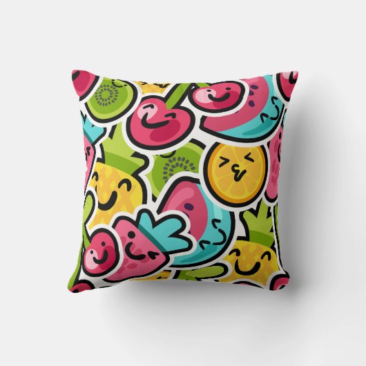 Sunny Vibes – Your Summer Store ☀️🏖️ Kussen (Achterkant)