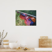 Sunny Violin Poster (Keuken)