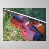 Sunny Violin Poster (Voorkant)