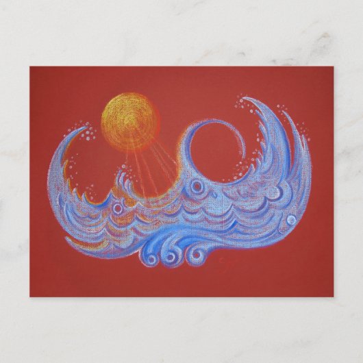 Sunny Waters - Briefkaart (Voorkant)