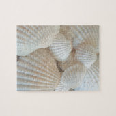 Sunny White Seashells, Summer Beach Exotic Legpuzzel (Horizontaal)