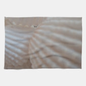 Sunny White Seashells, Zee Shell Beach Summer Love Theedoek (Horizontaal)