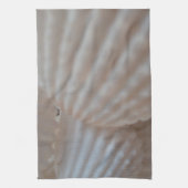 Sunny White Seashells, Zee Shell Beach Summer Love Theedoek (Verticaal)