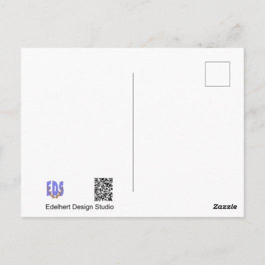 Sunny White Tulips Field Moederdag Briefkaart (Achterkant)