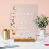 Sunny Wildflower Kaarten en Cadeaus Abrikoos ID102 Acryl Bord (Huwelijk)