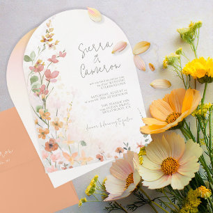 Sunny Wildflower Wedding Arch ID1023 Kaart