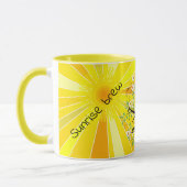 Sunny Yellow Cheery Sunrise Brew Mok (Links)