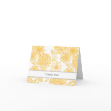 Sunny Yellow Dasies & Dahlias | Gevouwen