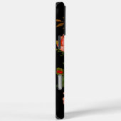 Sunny Yellow Elegance Floral Heirloom Rozen Zwart Case-Mate iPhone Case (Achterkant / Rechts)