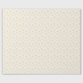 Sunny Yellow Freehand Modern Birthday Baby Kindere Cadeaupapier (Vlak)