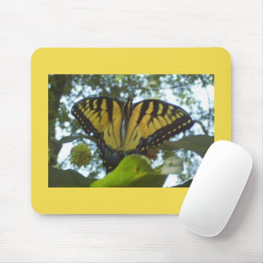 Sunny Yellow Monarch Muismat (Met muis)