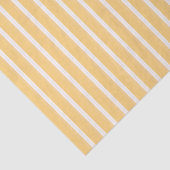 Sunny Yellow Seamless White Stripe Tissuepapier (Detail)