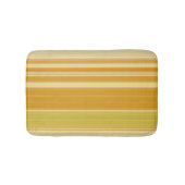 Sunny Yellow Stripes Badmat (Voorkant)