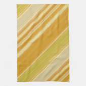 Sunny Yellow Stripes Theedoek (Verticaal)